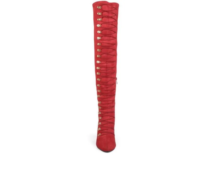Journee Collection Dress>Women's Trill Over-The-Knee Boots