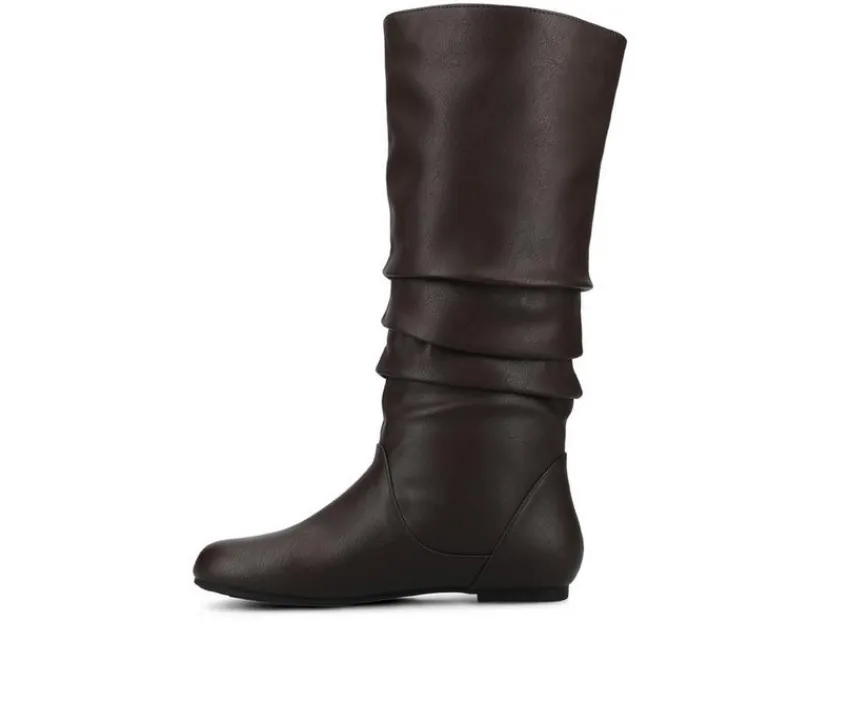 Journee Collection Wide Calf|Tall>Women's Jayne Wide Calf Knee High Boots