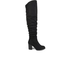 Women's Kaison Wide Calf Over-The-Knee Boots|Journee Collection Sale