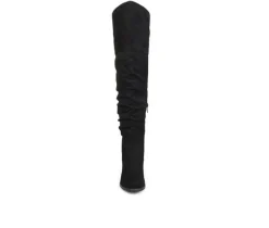 Women's Kaison Wide Calf Over-The-Knee Boots|Journee Collection Sale