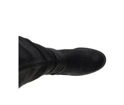 Women's Meg Wide Calf Knee High Boots|Journee Collection Outlet