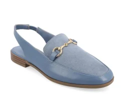 Journee Collection Loafers & Oxfords|Clogs & Mules>Women's Lainey Slingback Loafer Mules