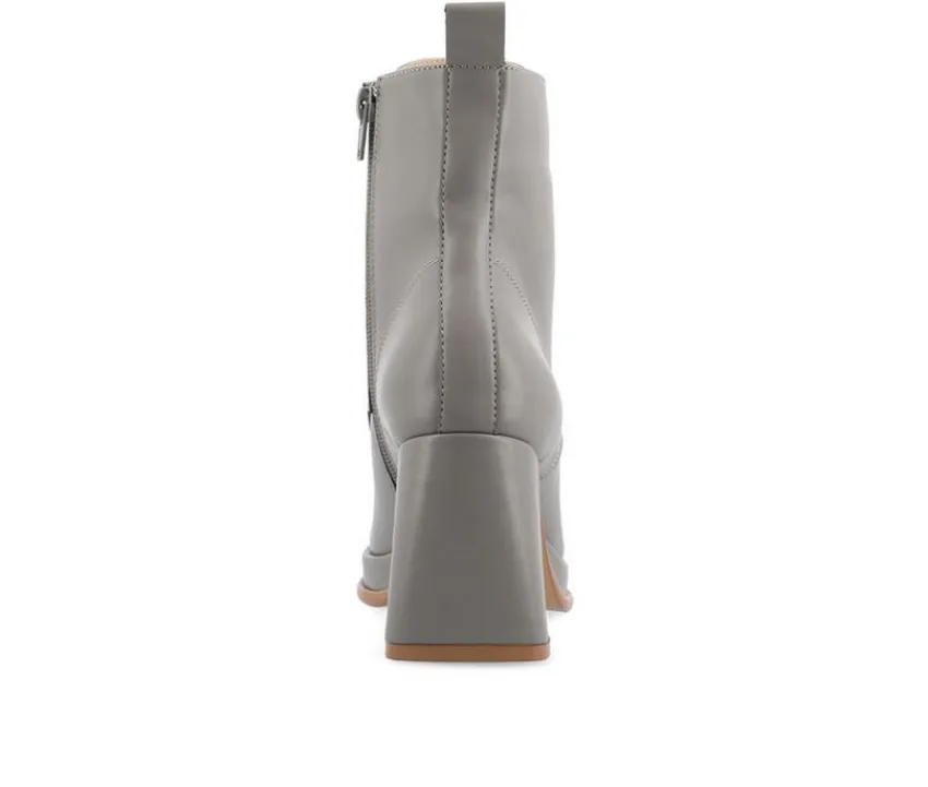 Women's Kalindi Lace Up Heeled Booties|Journee Collection Hot