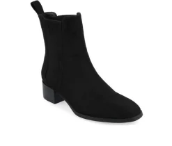 Journee Collection Dress>Women's Wrenley Block Heel Booties