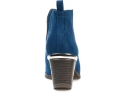 Women's Issla Side Slit Booties|Journee Collection Hot