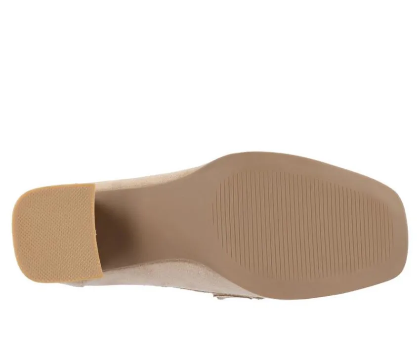 Journee Collection Loafers & Oxfords>Women's Malleah Block Heel Loafers