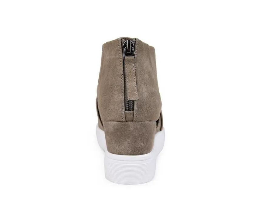 Journee Collection Platform>Women's Seena Wedge Sneakers