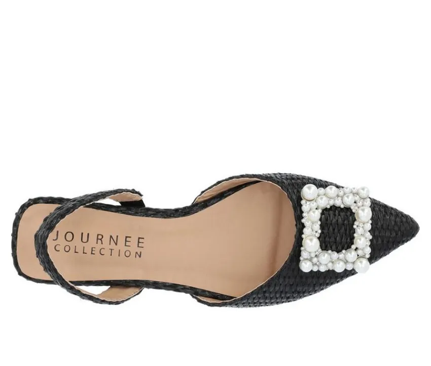 Women's Hannae Slingback Mules|Journee Collection