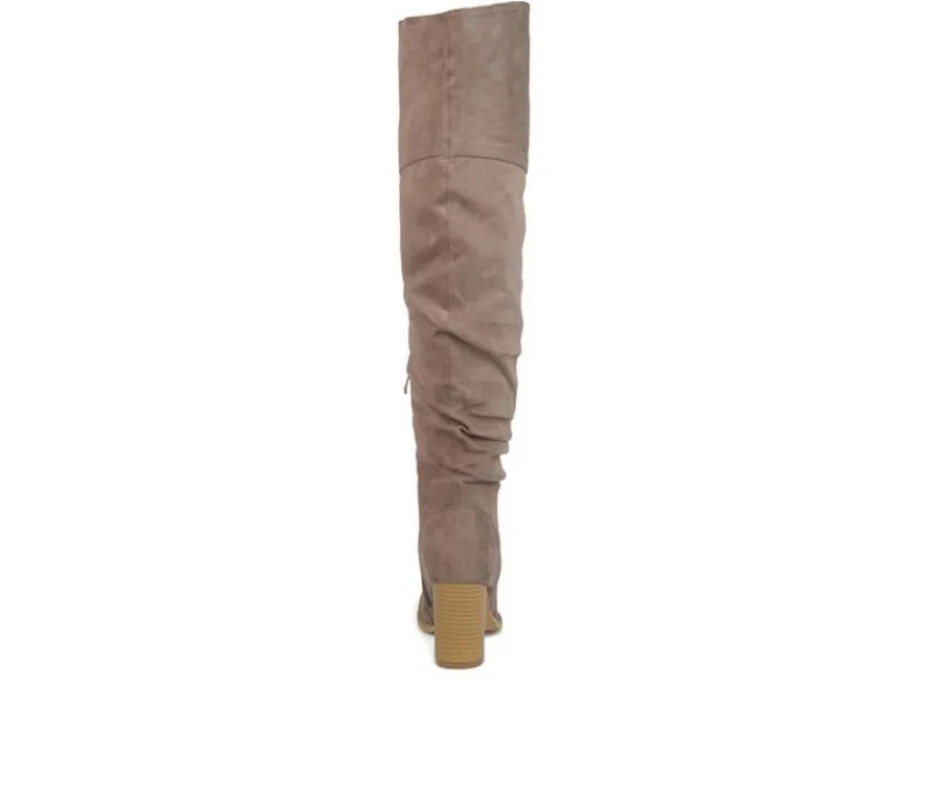 Journee Collection Wide Calf|Dress>Women's Kaison Wide Calf Over-The-Knee Boots