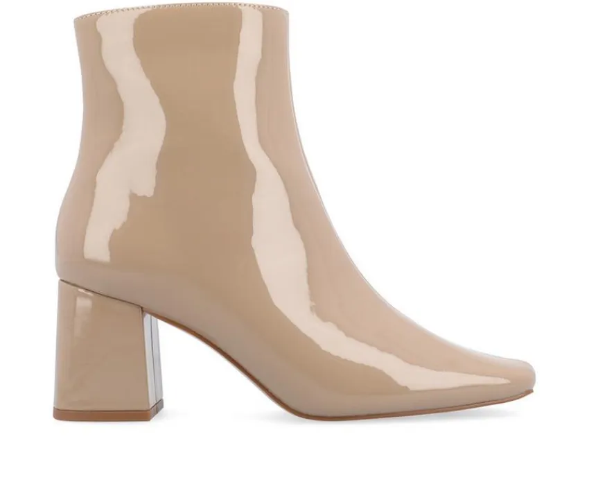 Women's Haylinn Block Heel Booties|Journee Collection Best
