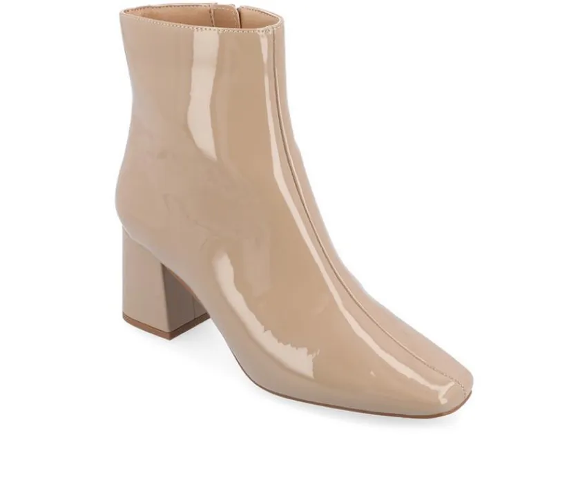 Women's Haylinn Block Heel Booties|Journee Collection Best