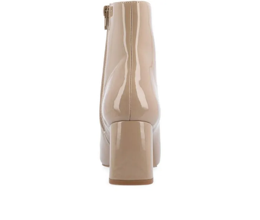 Women's Haylinn Block Heel Booties|Journee Collection Best