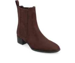 Women's Wrenley Block Heel Booties|Journee Collection Discount