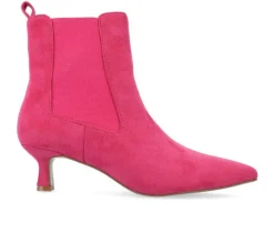 Women's Tenlee Heeled Booties|Journee Collection Clearance