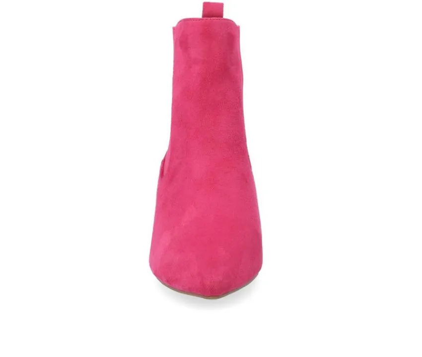 Women's Tenlee Heeled Booties|Journee Collection Clearance