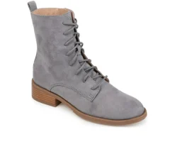 Journee Collection Lace Up>Women's Vienna Lace-Up Boots