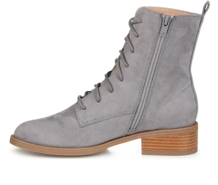 Journee Collection Lace Up>Women's Vienna Lace-Up Boots