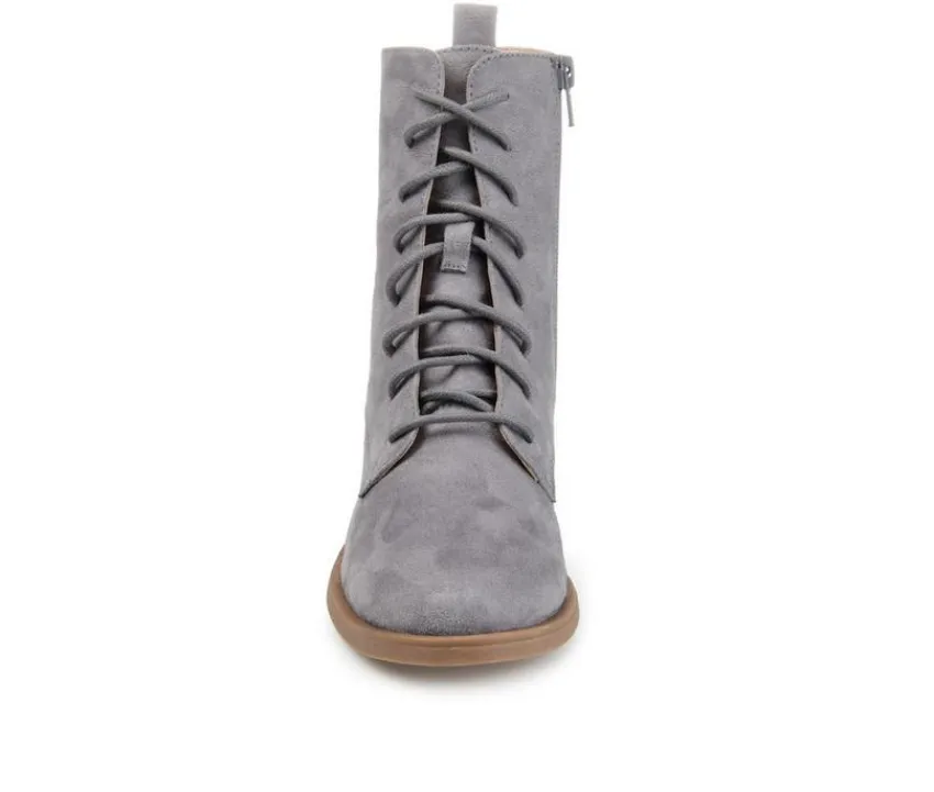Journee Collection Lace Up>Women's Vienna Lace-Up Boots