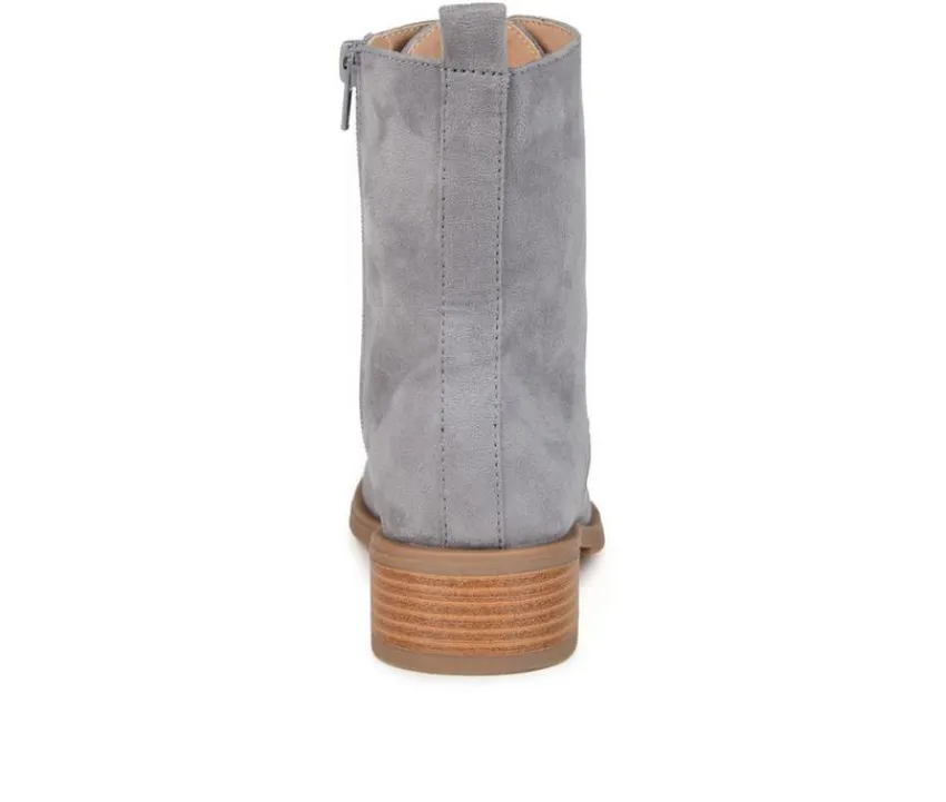 Journee Collection Lace Up>Women's Vienna Lace-Up Boots