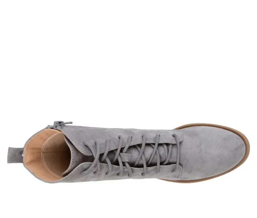 Journee Collection Lace Up>Women's Vienna Lace-Up Boots