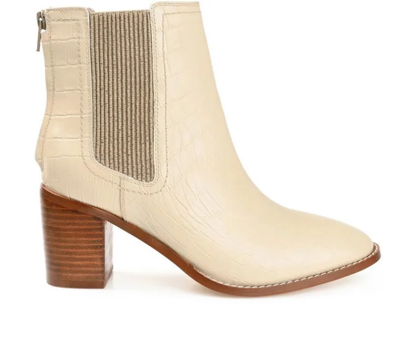 Women's Tazlyn Heeled Chelsea Booties|Journee Signature Outlet