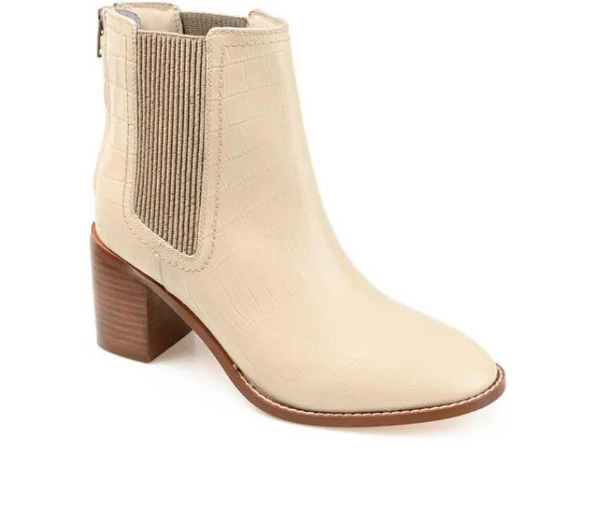 Women's Tazlyn Heeled Chelsea Booties|Journee Signature Outlet
