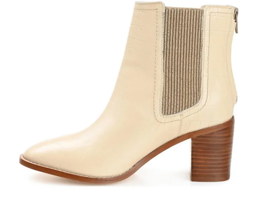 Women's Tazlyn Heeled Chelsea Booties|Journee Signature Outlet