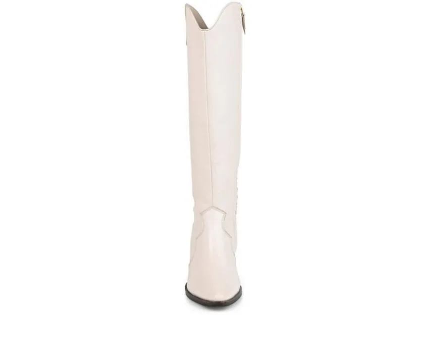 Journee Signature Wide Calf|Tall>Women's Pryse-WC Western Boots