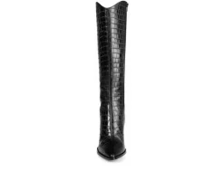 Women's Laila-XWC Knee High Heeled Boots|Journee Signature Online