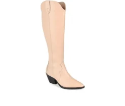 Women's Pryse-WC Western Boots|Journee Signature