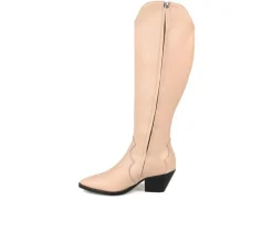 Women's Pryse-WC Western Boots|Journee Signature