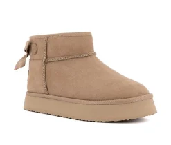 Women's Olden Fur Booties|Juicy New