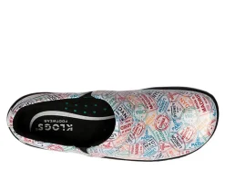 Women's Mission Print Slip Resistant Shoes|KLOGS Footwear Discount