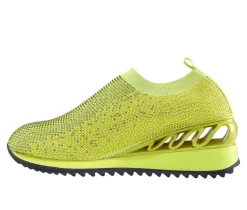 Women's Bella Slip On Wedge Sneakers|Lady Couture Best