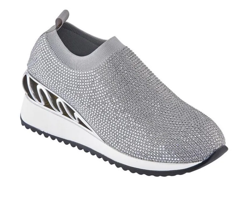 Lady Couture Platform>Women's Bella Slip On Wedge Sneakers
