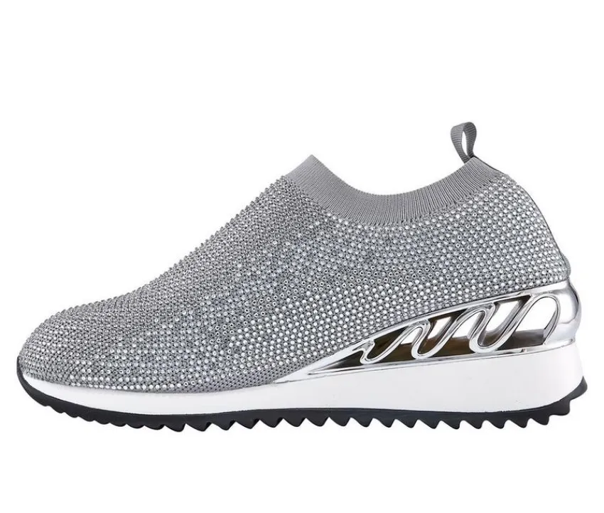 Lady Couture Platform>Women's Bella Slip On Wedge Sneakers
