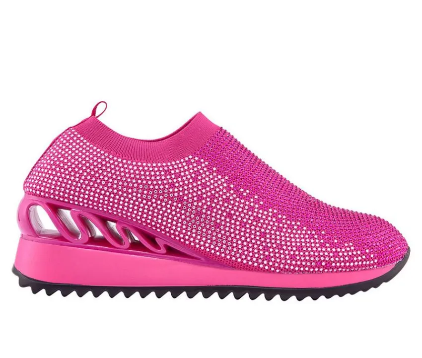 Lady Couture Platform|Athletics & Sneakers>Women's Bella Slip On Wedge Sneakers
