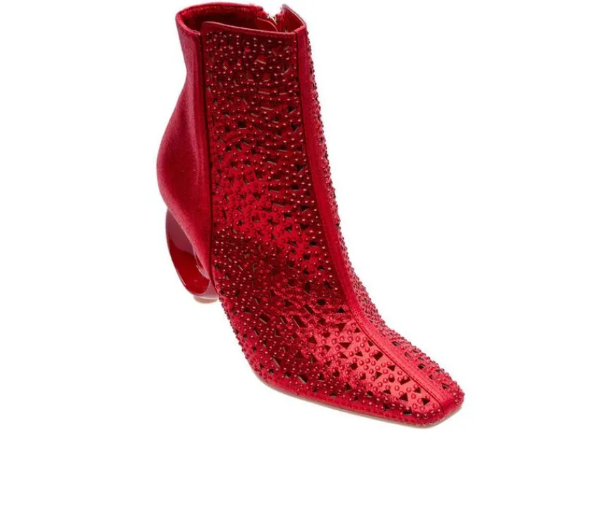 Women's Breeze Heeled Booties|Lady Couture