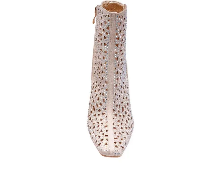 Women's Breeze Heeled Booties|Lady Couture
