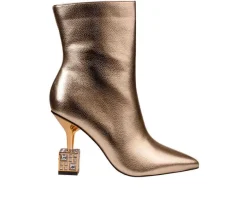 Lady Couture Dress>Women's Crown Heeled Booties