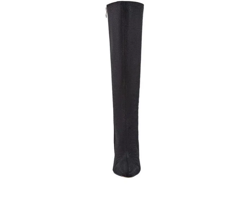 Lady Couture Tall|Dress>Women's Diamond Knee High Stiletto Boots