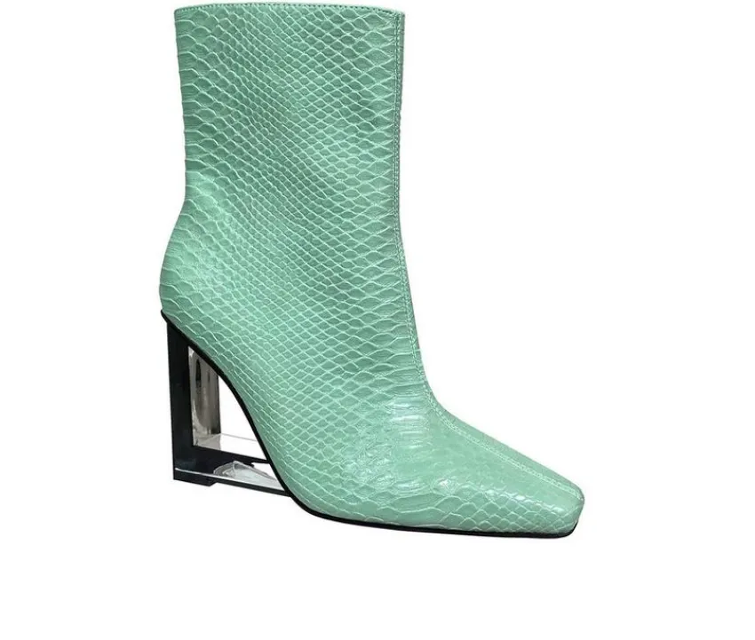 Women's Fire Heeled Booties|Lady Couture Outlet