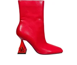 Women's Molly Heeled Booties|Lady Couture Online