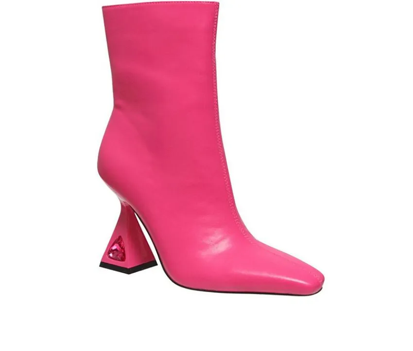 Women's Molly Heeled Booties|Lady Couture Clearance