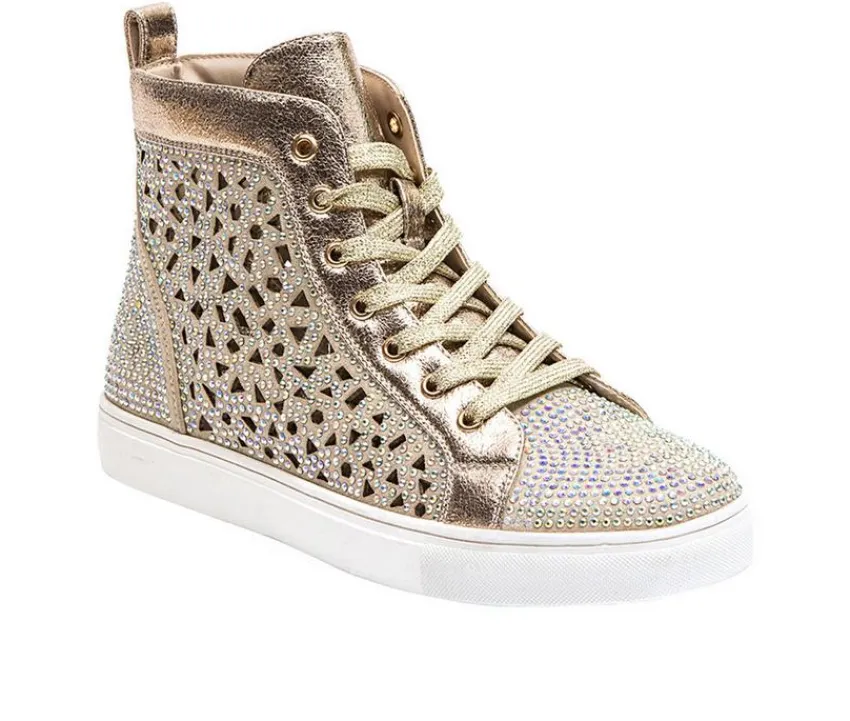 Women's New York High Top Fashion Sneakers|Lady Couture Best