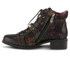Women's Chrissy Combat Booties|L'Artiste Sale