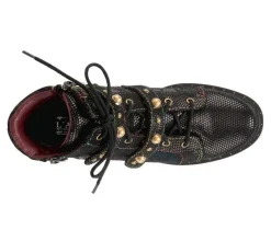 Women's Chrissy Combat Booties|L'Artiste Sale