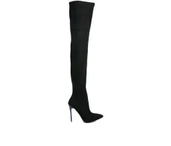 Women's Atelier Over The Knee Stiletto Boots|London Rag Sale
