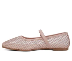 Women's Averona Mesh Mary Jane Flats|London Rag