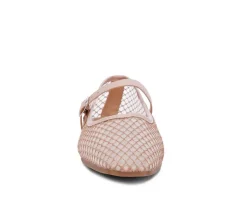 Women's Averona Mesh Mary Jane Flats|London Rag